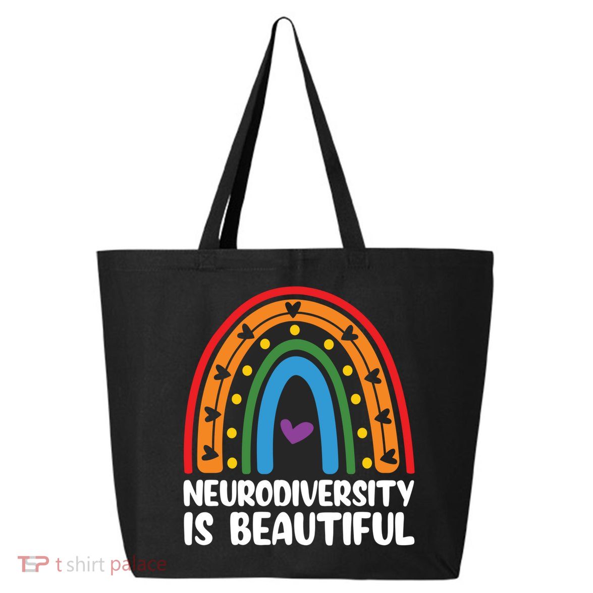 Neurodiversity Is Beautiful Autism Awareness Month Gift 25L Jumbo Tote