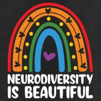 Neurodiversity Is Beautiful Autism Awareness Month Gift Golf Towel