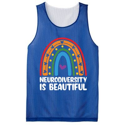 Neurodiversity Is Beautiful Autism Awareness Month Gift Mesh Reversible Basketball Jersey Tank