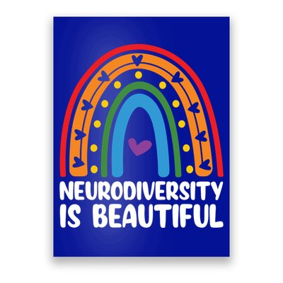 Neurodiversity Is Beautiful Autism Awareness Month Gift Poster