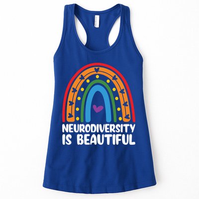 Neurodiversity Is Beautiful Autism Awareness Month Gift Womens Tank Top