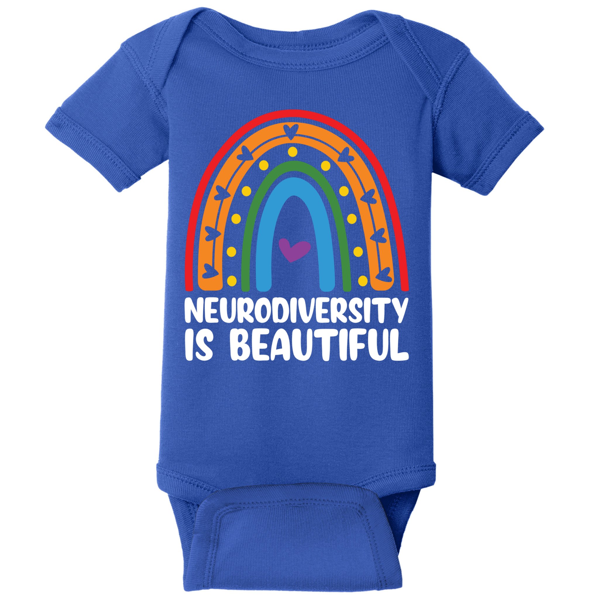 Neurodiversity Is Beautiful Autism Awareness Month Gift Baby Bodysuit