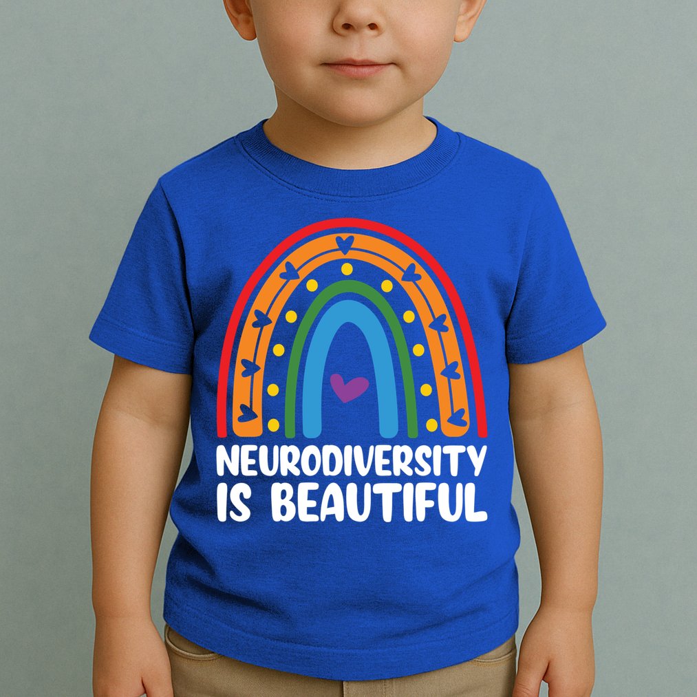 Neurodiversity Is Beautiful Autism Awareness Month Gift Toddler T-Shirt
