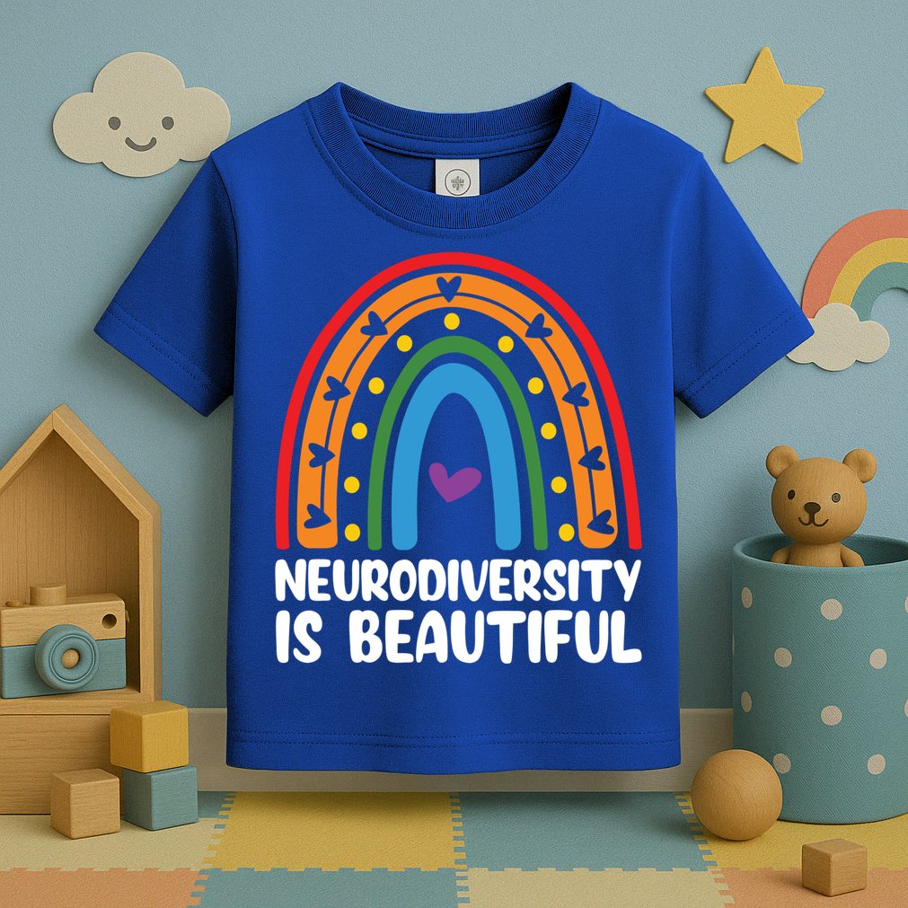 Neurodiversity Is Beautiful Autism Awareness Month Gift Toddler T-Shirt