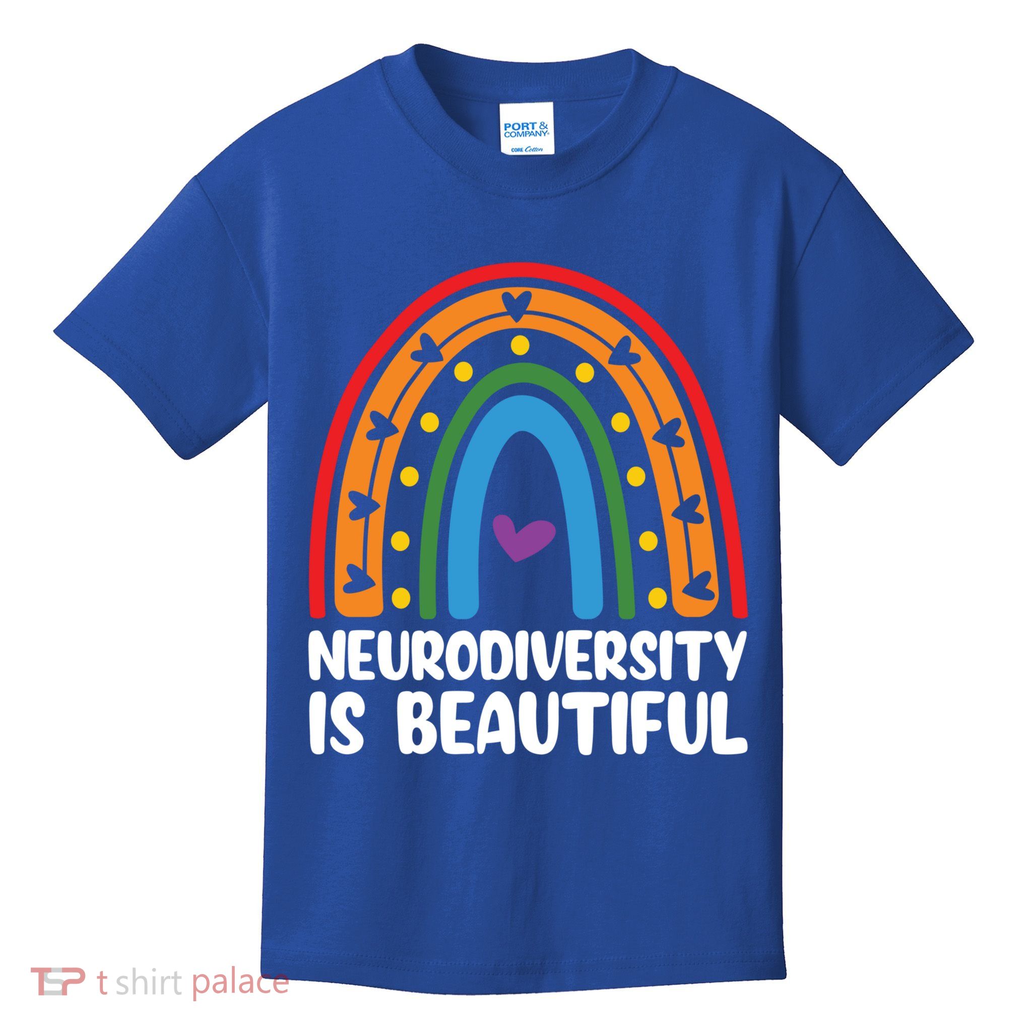 Neurodiversity Is Beautiful Autism Awareness Month Gift Kids T-Shirt