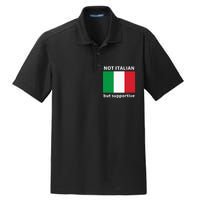 Not Italian But Supportive Dry Zone Grid Polo