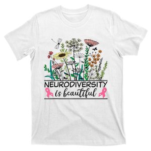 Neurodiversity Is Beautiful Autism Awareness Gift T-Shirt