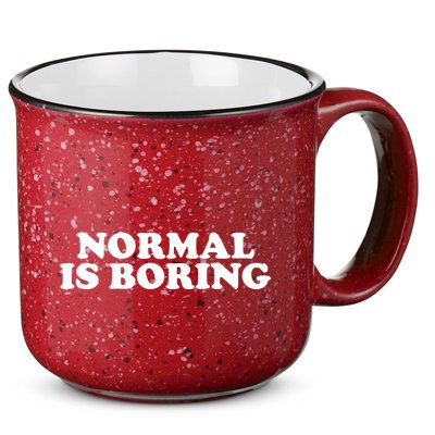 Normal Is Boring 15oz Campfire Ceramic Mug