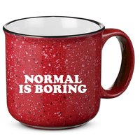 Normal Is Boring 15oz Campfire Ceramic Mug