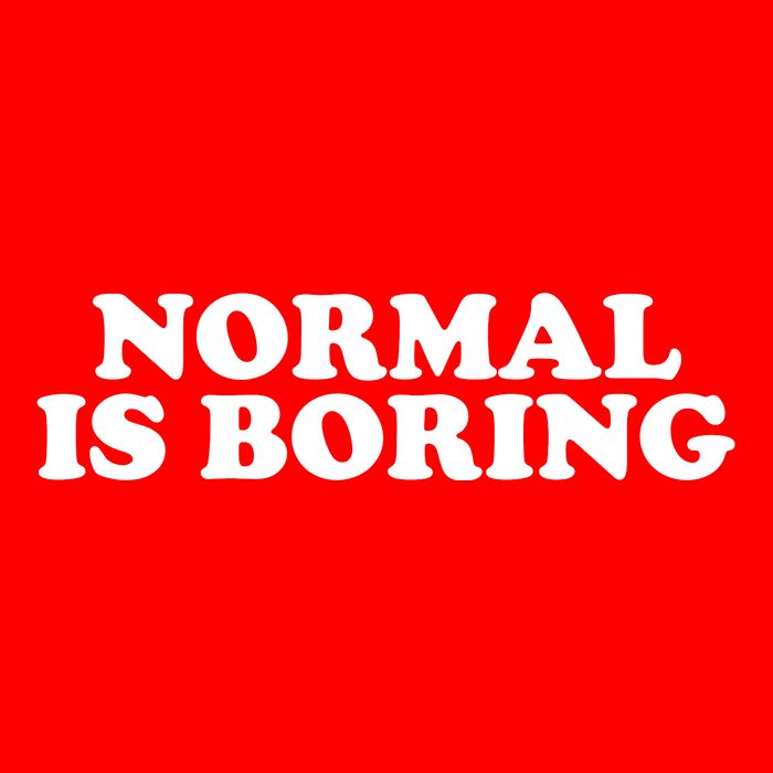 Normal Is Boring Mousepad
