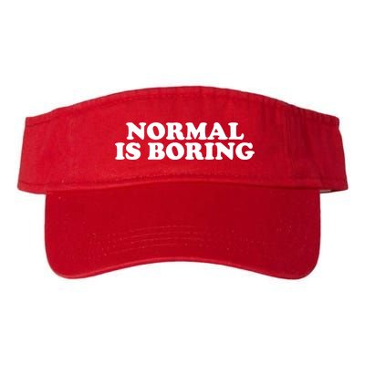Normal Is Boring Visor