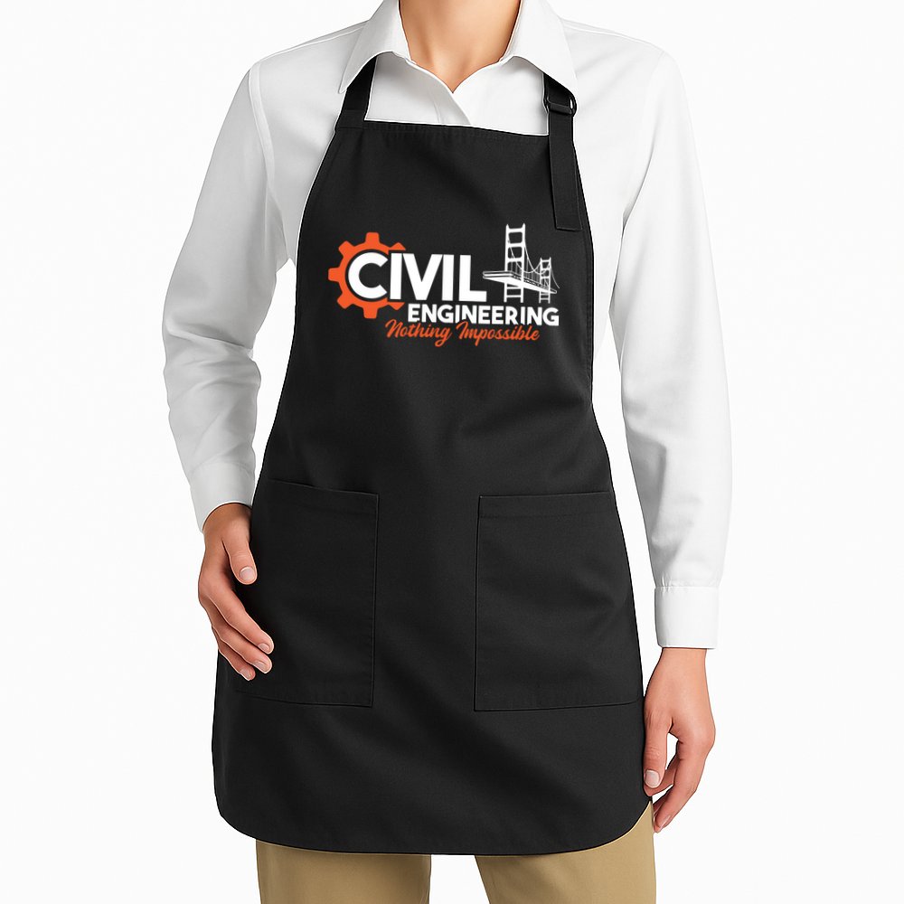 Nothing Impossible Bridge Engineer Civil Engineering Apron