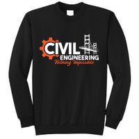 Nothing Impossible Bridge Engineer Civil Engineering Sweatshirt