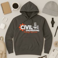 Nothing Impossible Bridge Engineer Civil Engineering Hoodie
