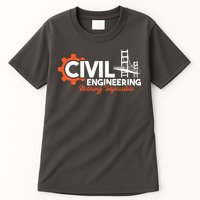 Nothing Impossible Bridge Engineer Civil Engineering Tall T-Shirt