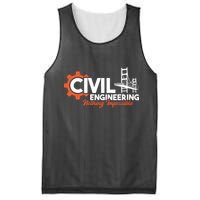 Nothing Impossible Bridge Engineer Civil Engineering Mesh Reversible Basketball Jersey Tank