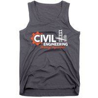 Nothing Impossible Bridge Engineer Civil Engineering Tank Top
