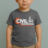 Nothing Impossible Bridge Engineer Civil Engineering Toddler T-Shirt