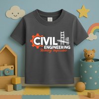 Nothing Impossible Bridge Engineer Civil Engineering Toddler T-Shirt