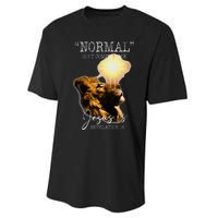 Normal Isnt Coming Back But Jesus Is Cross Christian Easter Performance Sprint T-Shirt