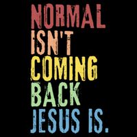Normal Isn't Coming Back But Jesus Is Revelation Cross T-Shirt