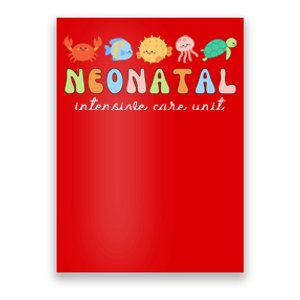 Neonatal Intensive Care Unit Sea Ocean Animals Nicu Nurse Poster