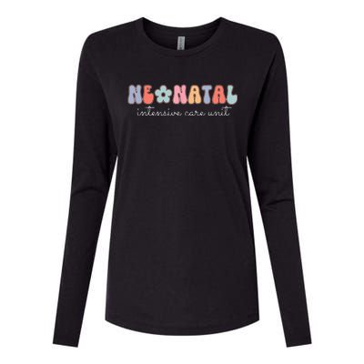 Neonatal Intensive Care Unit NICU Nurse Appreciation Womens Cotton Relaxed Long Sleeve T-Shirt