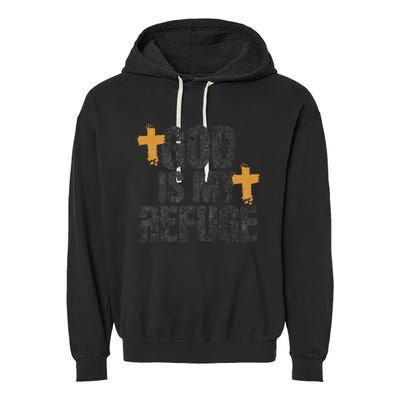 Normal Isnt Coming Back Yeshua Is Garment-Dyed Fleece Hoodie