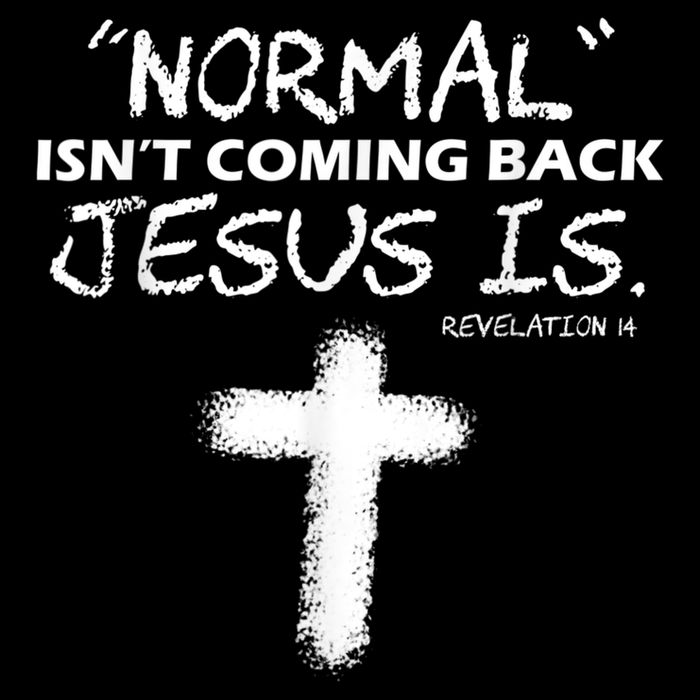 Normal Isnt Coming Back Jesus Is Cooling Performance Crew T-Shirt