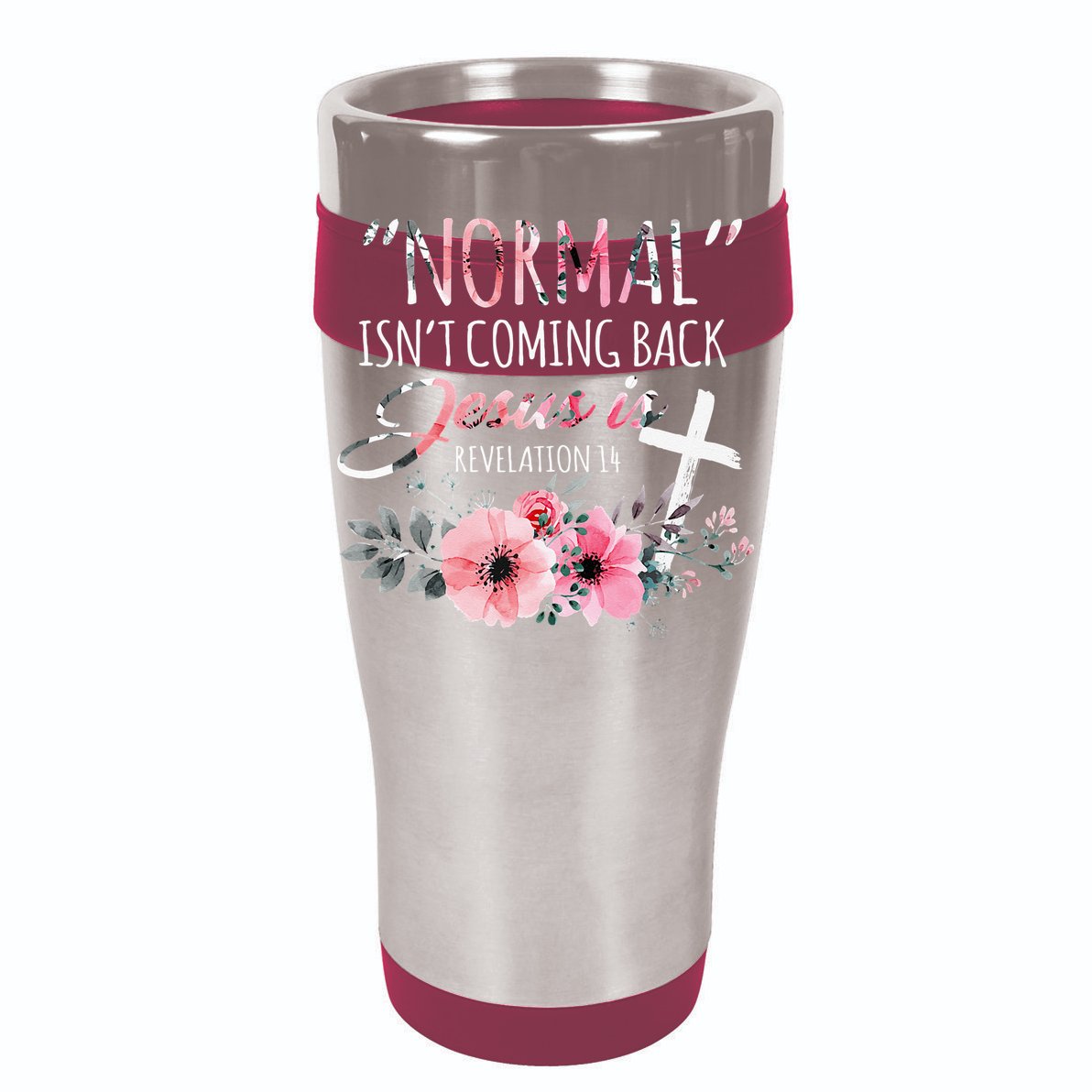 Normal Isnt Coming Back But Jesus Is Revelation 14 Flower Hat