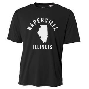 Naperville Illinois Classic Arch Il Cooling Performance Crew T-Shirt