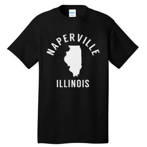 Naperville Illinois Classic Arch Il Tall T-Shirt