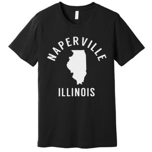 Naperville Illinois Classic Arch Il Premium T-Shirt