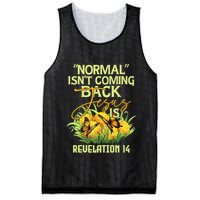 Normal Isnt Coming Back Jesus Is Mesh Reversible Basketball Jersey Tank