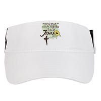 Normal Isnt Coming Back Jesus Is Adult Drive Performance Visor