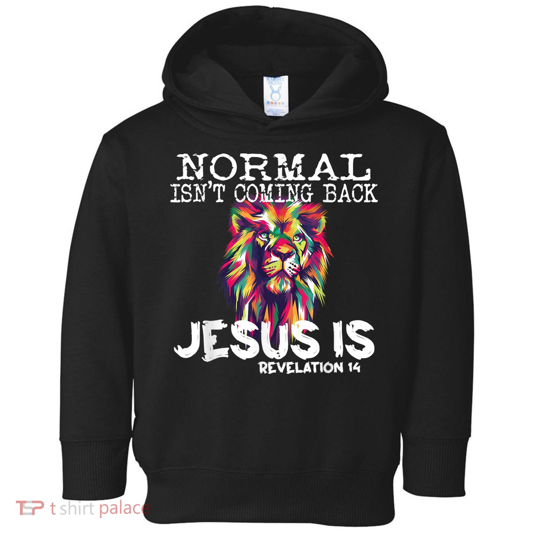 Normal Isnt Coming Back Jesus Is Toddler Hoodie