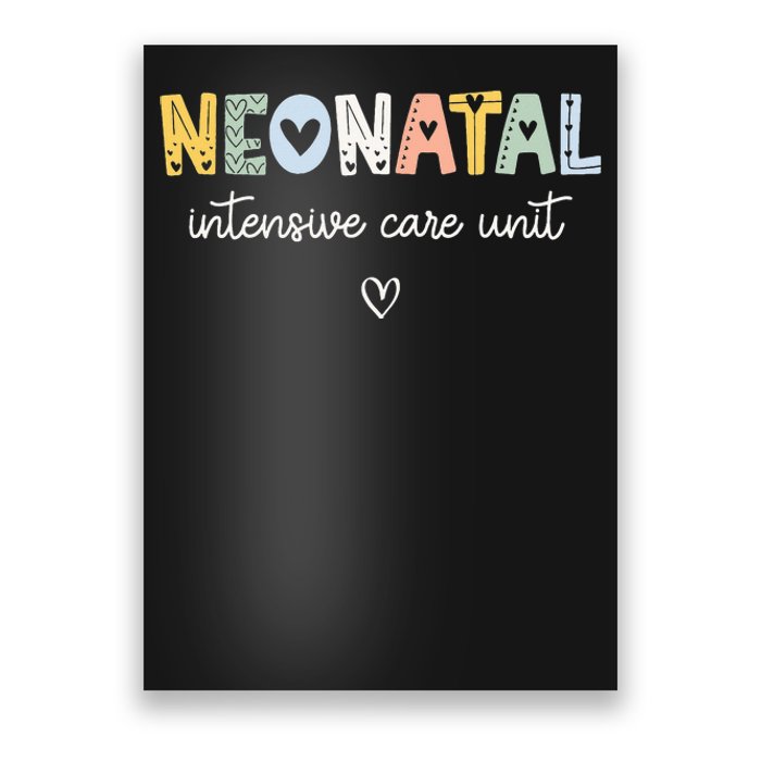 Neonatal Intensive Care Unit NICU Nurse Poster