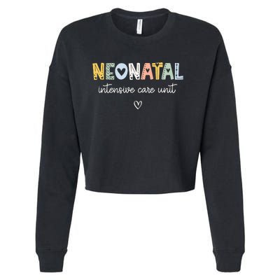 Neonatal Intensive Care Unit NICU Nurse Cropped Pullover Crew