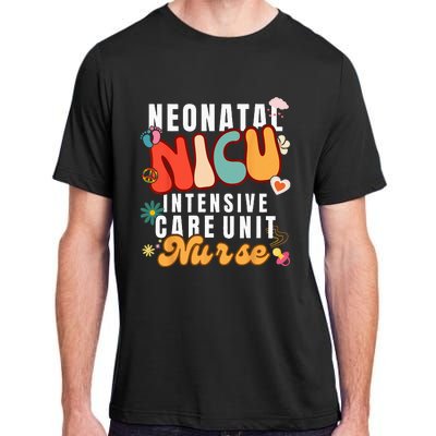 Neonatal Intensive Care Unit NICU Nurse for NICU Nurse Squad Adult ChromaSoft Performance T-Shirt