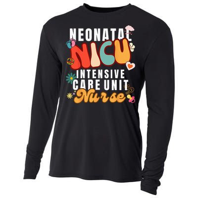 Neonatal Intensive Care Unit NICU Nurse for NICU Nurse Squad Cooling Performance Long Sleeve Crew