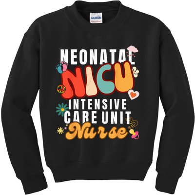 Neonatal Intensive Care Unit NICU Nurse for NICU Nurse Squad Kids Sweatshirt