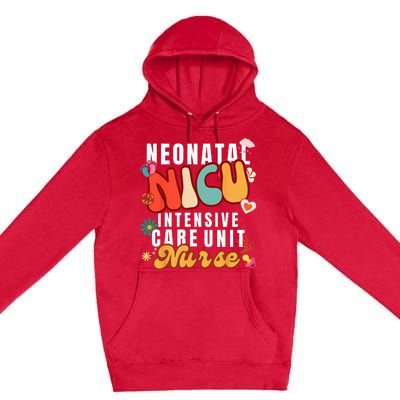 Neonatal Intensive Care Unit NICU Nurse for NICU Nurse Squad Premium Pullover Hoodie