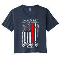 Normal Isn't Coming Back But Jesus Is Revelation 14  Crop Top