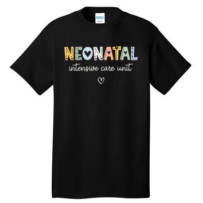 Neonatal Intensive Care Unit NICU Nurse Tall T-Shirt