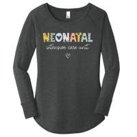 Neonatal Intensive Care Unit NICU Nurse Women's Perfect Tri Tunic Long Sleeve Shirt