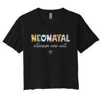 Neonatal Intensive Care Unit NICU Nurse Women's Crop Top Tee