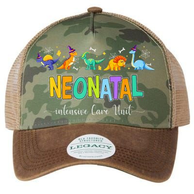 Neonatal Intensive Care Unit NICU Nurse Funny Halloween Legacy Tie Dye Trucker Hat