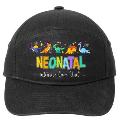 Neonatal Intensive Care Unit NICU Nurse Funny Halloween 7-Panel Snapback Hat