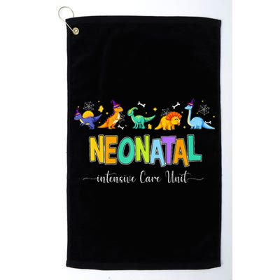 Neonatal Intensive Care Unit NICU Nurse Funny Halloween Platinum Collection Golf Towel