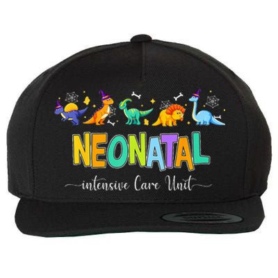 Neonatal Intensive Care Unit NICU Nurse Funny Halloween Wool Snapback Cap